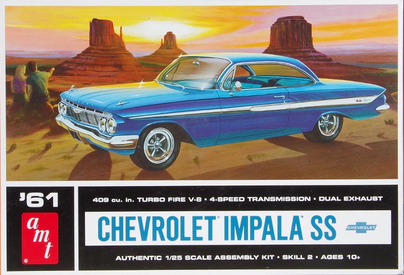 AMT (Lindberg) 1961 Chevy Impala SS 409 Hardtop - Stock or Custom