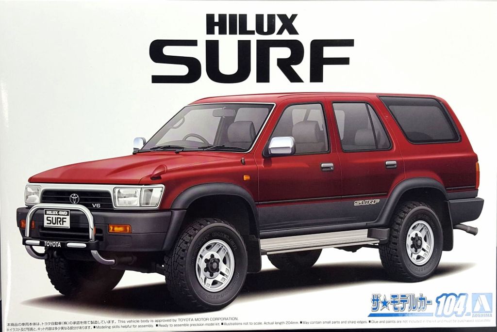未開封 Hi-Storyトヨタ ハイラックス 4WD SURF SSR 1985 未開封 Hi