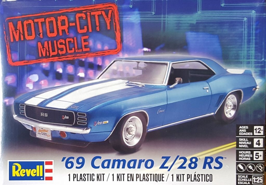Revell 1969 Chevy Camaro Z/28 RS Hardtop Spotlight Hobbies