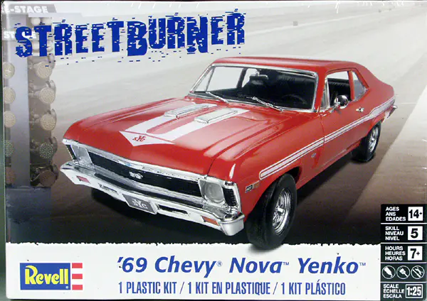 Revell 1969 Yenko Chevy Nova 427 - Spotlight Hobbies