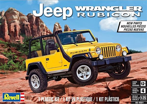 Revell 2003-2006 Jeep Wrangler Rubicon with New Parts - Spotlight Hobbies