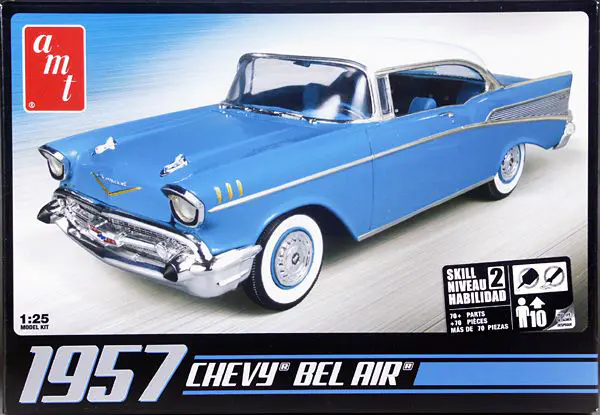 AMT 1957 Chevy Bel Air Hardtop (original tool) - Stock - Spotlight