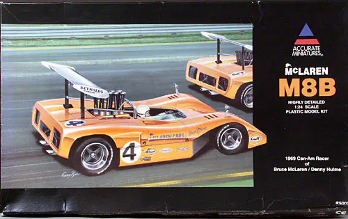 Accurate Miniatures 1969 McLaren M8B #4 / #5- 1/24 Scale