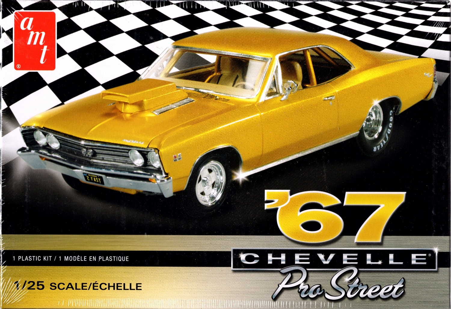 AMT 1967 Chevy Chevelle SS 396 Hardtop Pro Street Spotlight Hobbies