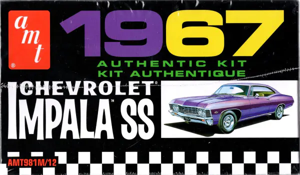 AMT 1967 Chevy Impala SS 427 Hardtop - Spotlight Hobbies