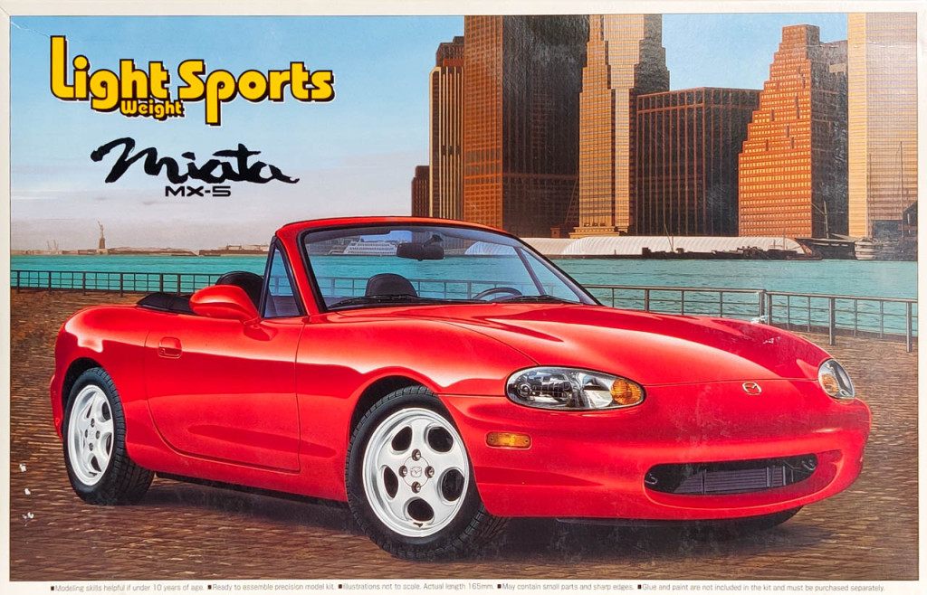 Aoshima 1998 Mazda MX5 Miata Spotlight Hobbies