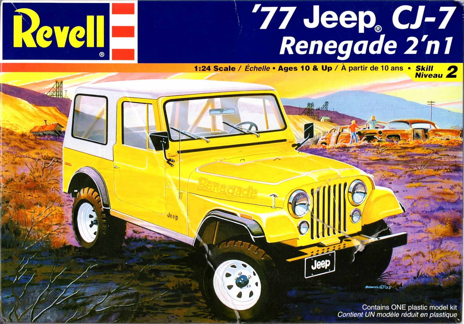 Revell/Monogram 1977 Jeep CJ-7 Renegade 2 'n 1 with