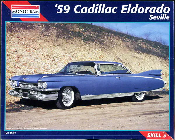 Revell/Monogram 1959 Cadillac Eldorado Seville Hardtop - Spotlight