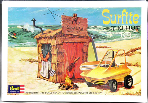 エド・ロスSurfite with TIKI HUT 1/25 EDROTH Revell Ed Roth 