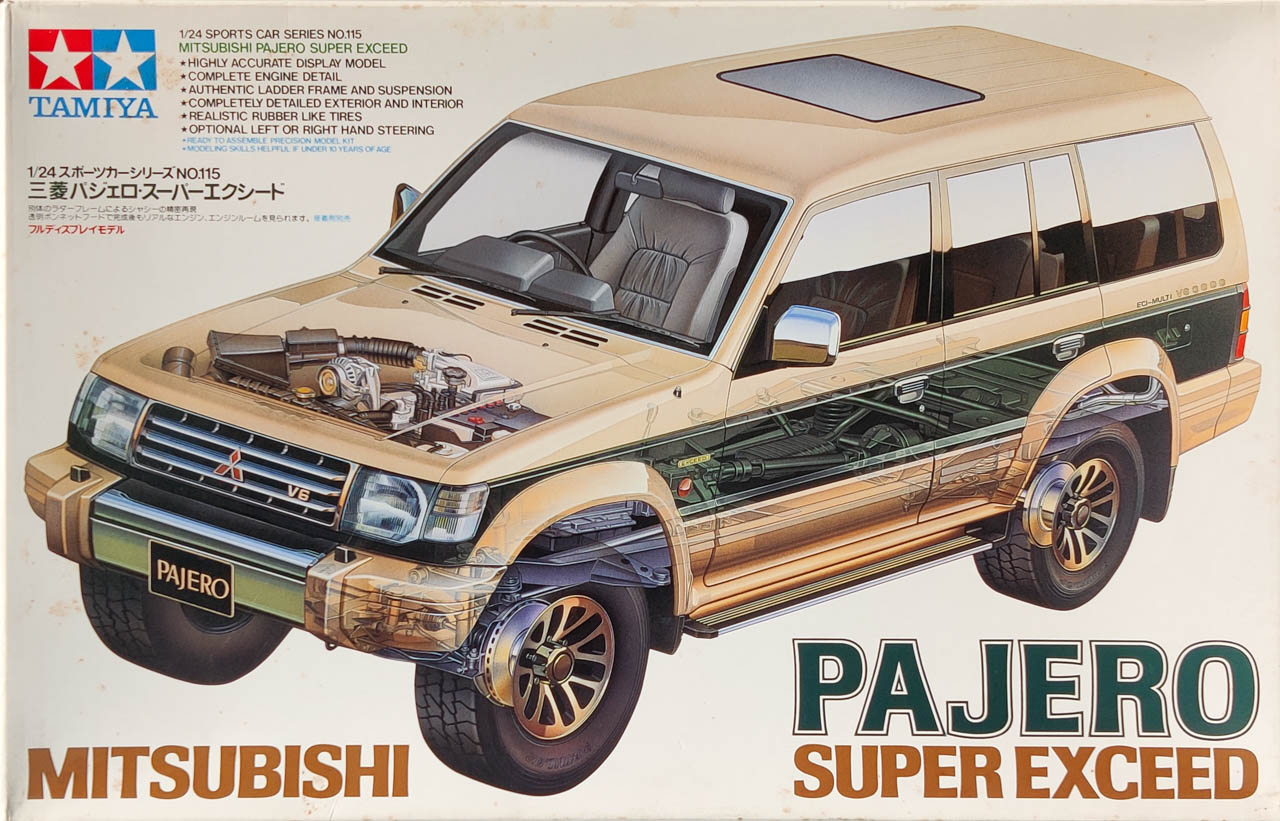 Tamiya Mitsubishi Pajero Super Exceed - Spotlight Hobbies
