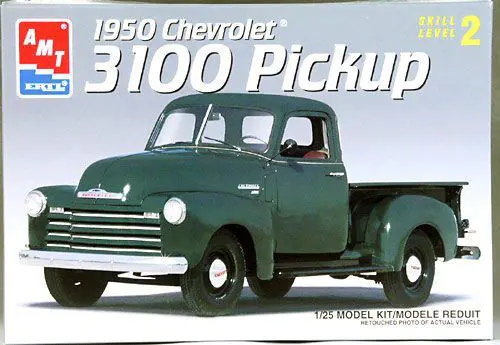 AMT 1950 Chevy 3100 Pickup - Stock - Spotlight Hobbies
