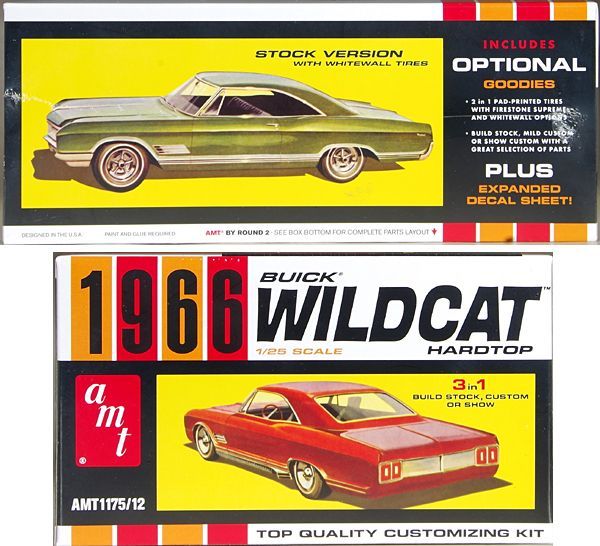 AMT 1966 Buick Wildcat Hardtop, Stock or Custom - Spotlight Hobbies