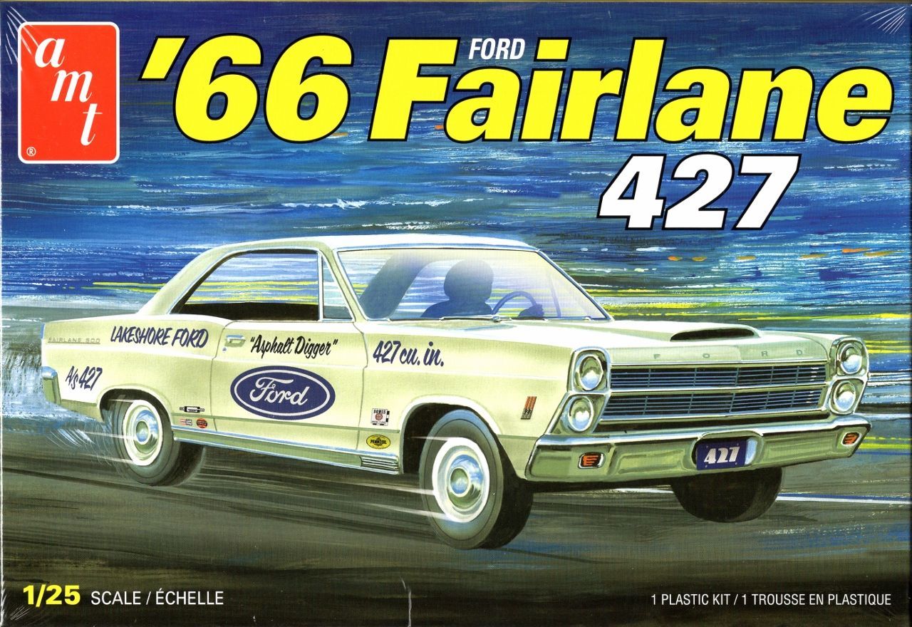 AMT 1966 Ford Fairlane 427 Hardtop - Spotlight Hobbies