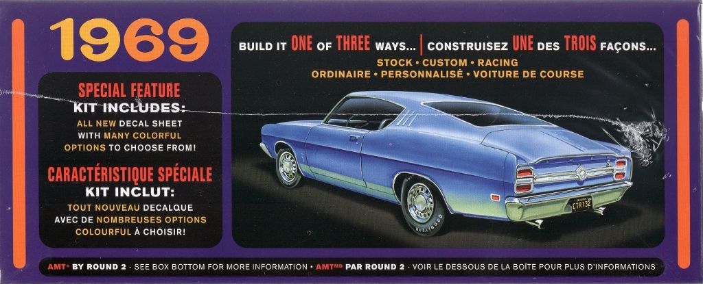 AMT 1969 Ford Fairlane Cobra 428CJ Fastback - Spotlight Hobbies