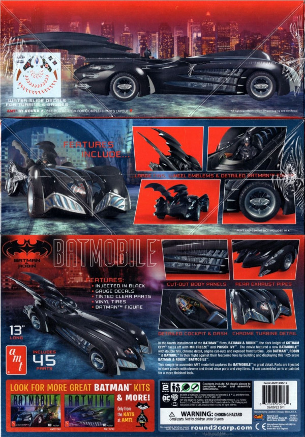 AMT Batman Batmobile with Batman Figure - Spotlight Hobbies