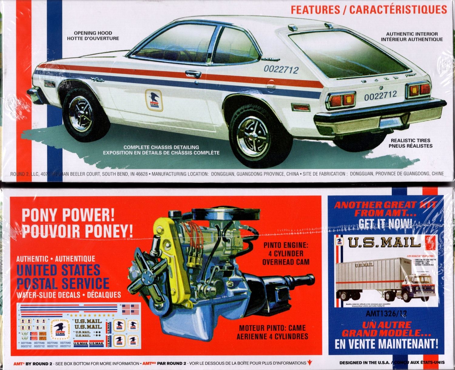 1/24 : Promotion sur la maquette de la Ford Pinto Coca Cola AMT