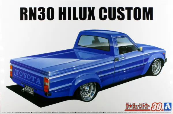 Aoshima 1978-83 Toyota Hilux RN30 Custom Short Bed Pickup