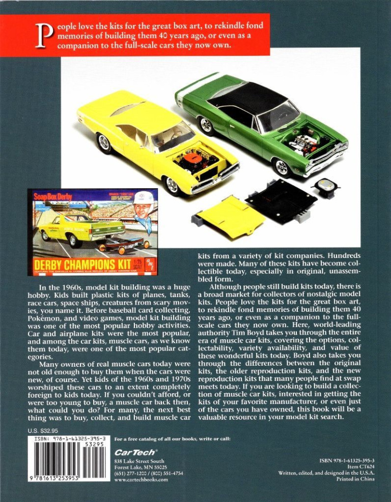 Collecting Muscle Car Model Kits by Tim Boyd Spotlight Hobbies