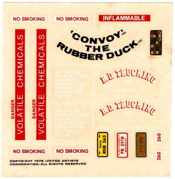 ERTL Rubber Duck Convoy Mack Semi Tractor Truck Spotlight Hobbies