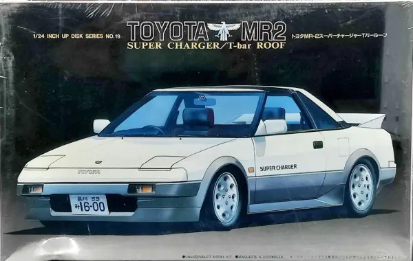 MARK43 1/43 Toyota MR2 AW11 G-Limited Super Charge T-Bar