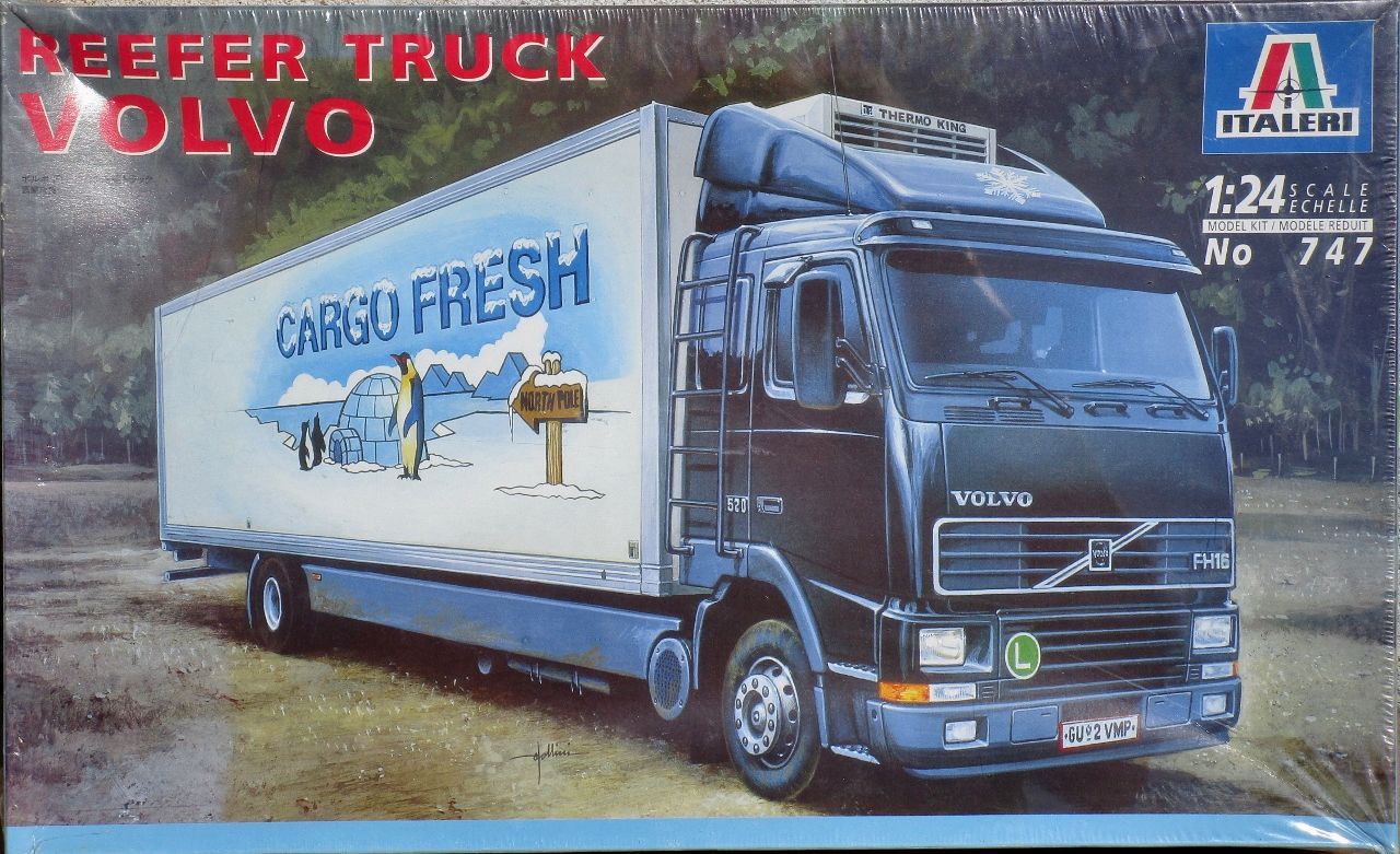 Italeri Volvo Reefer Semi Truck Spotlight Hobbies