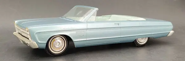 Jo-Han 1965 Plymouth Fury III Convertible Promo - Spotlight Hobbies