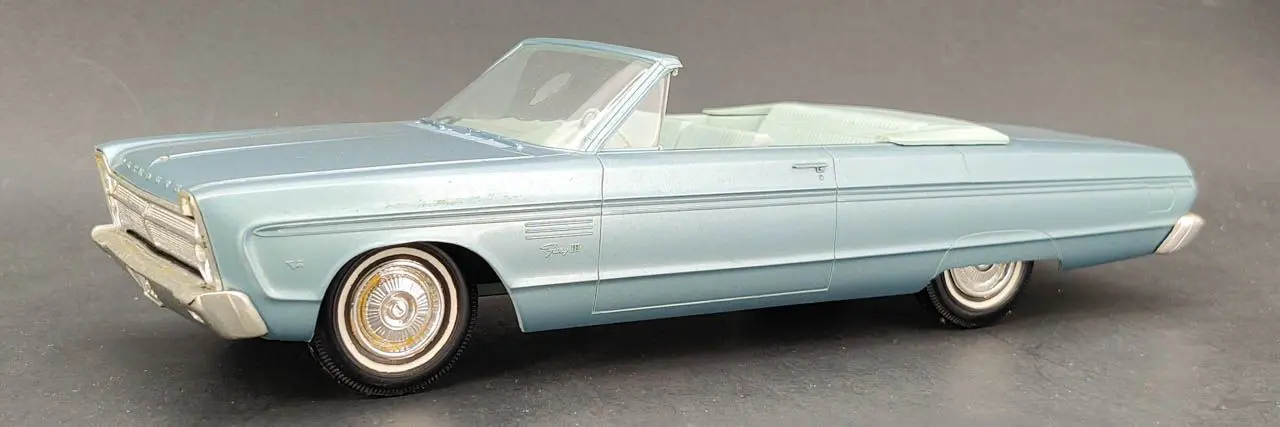 Jo-Han 1965 Plymouth Fury III Convertible Promo - Spotlight Hobbies