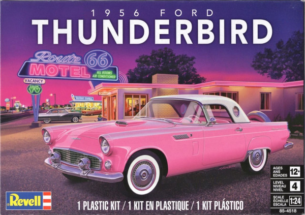 Monogram 1956 Ford Thunderbird Hardtop or Convertible 