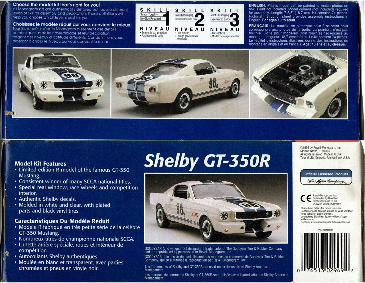 Revell - Maquette Shelby Mustang Gt 350 H