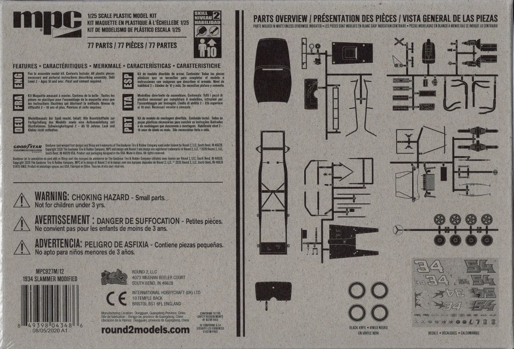 MPC 1934 Ford Window Coupe 