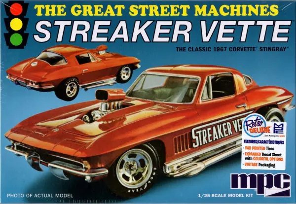 MPC 1967 Chevy Corvette Sting Ray Fastback 
