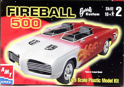 AMT Fireball 500 Barris Kustom 1:25 Model Kit #30260 2001
