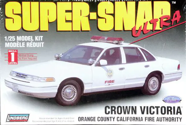 Lindberg 1997 Ford Crown Victoria 4 Door Sedan - Orange County