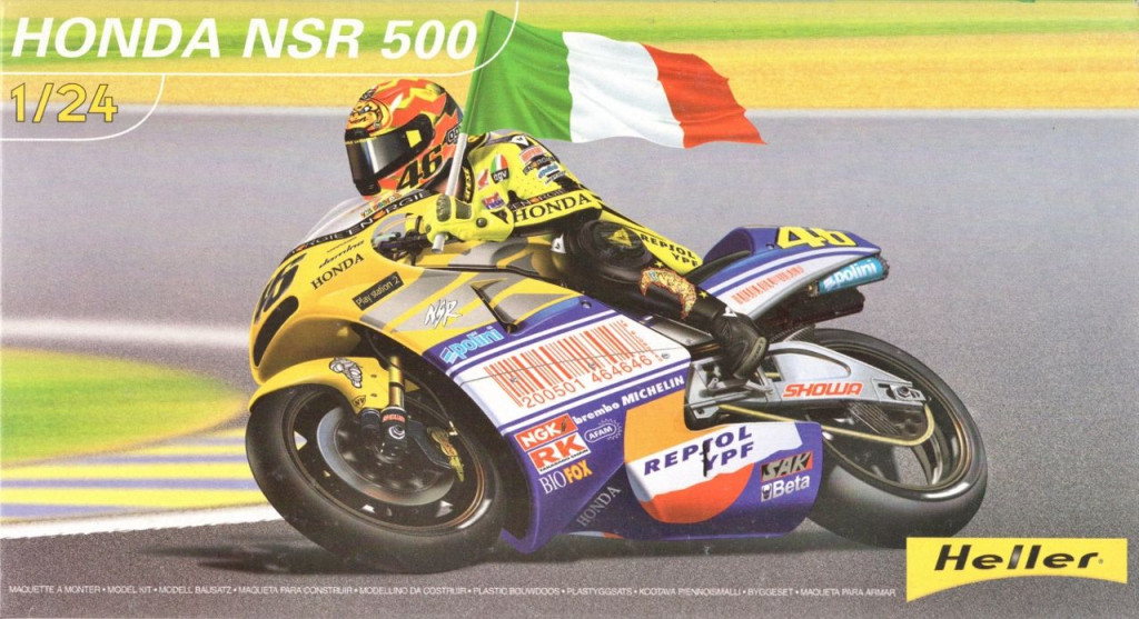 Heller Honda NSR 500 Motorcycle Spotlight Hobbies