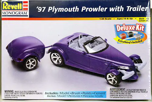 Revell 1997 Plymouth Prowler with Trailer - Spotlight Hobbies