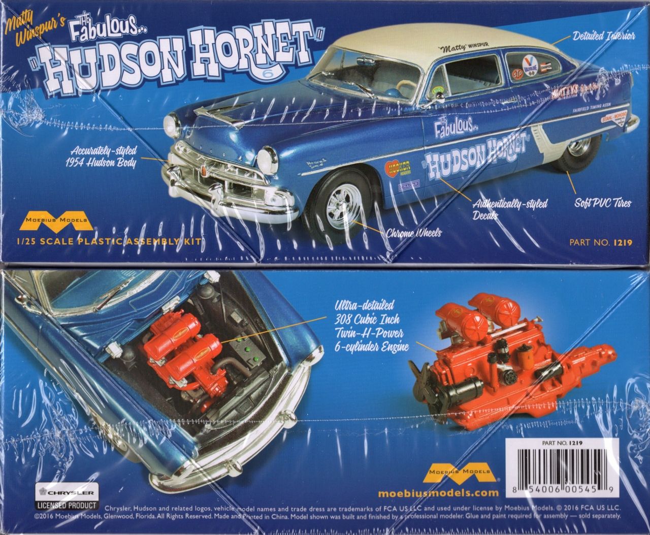 Moebius Matty Windspur Q/Stock Junior Stock 1954 Hudson