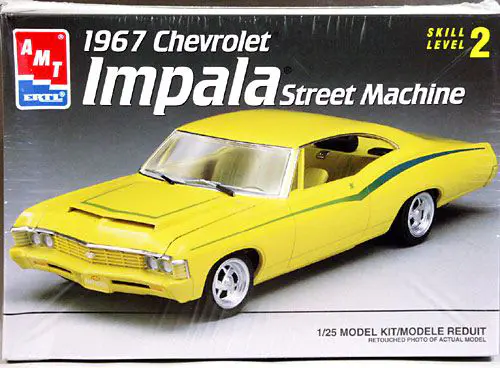 AMT 1967 Chevy Impala SS 427 Hardtop Street Machine - Spotlight