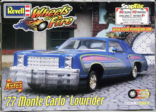 Revell 1977 Chevy Monte Carlo Lowrider 