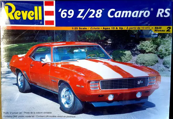 REVELL 12148 CHEVROLET CAMARO Z/28 1969 1/25