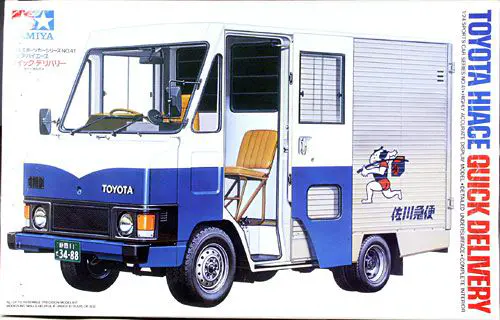 Tamiya Toyota Hiace Quick Delivery - Spotlight Hobbies