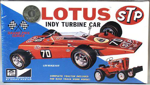 MPC Lotus STP Turbine Car with Tractor - Spotlight Hobbies