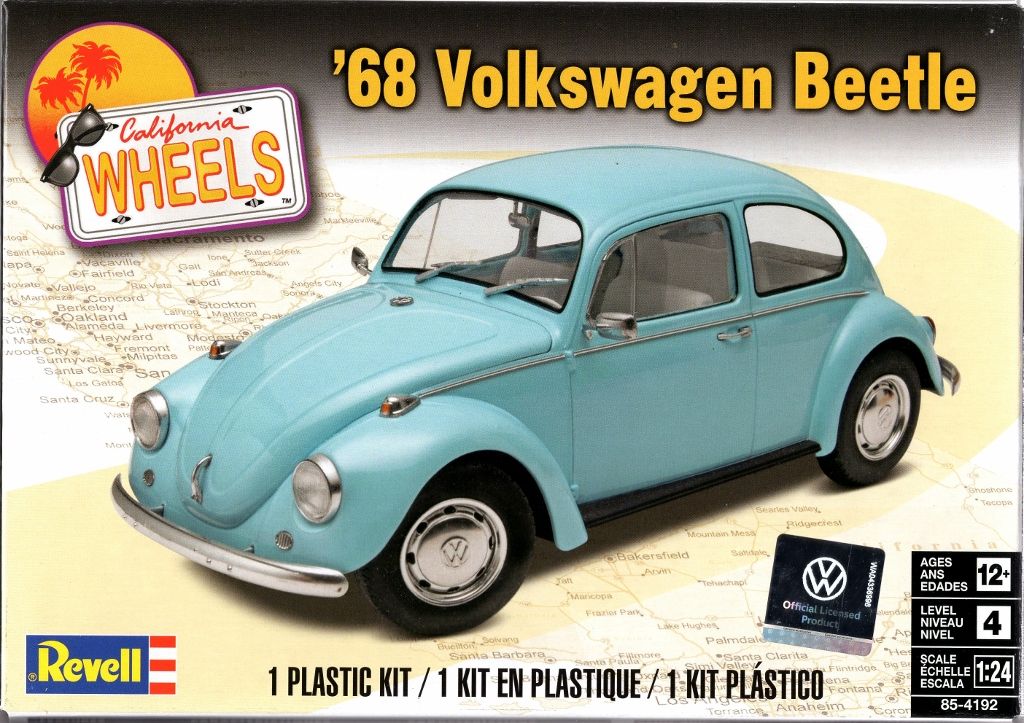 Revell 1968 VW Volkswagen Beetle Spotlight Hobbies