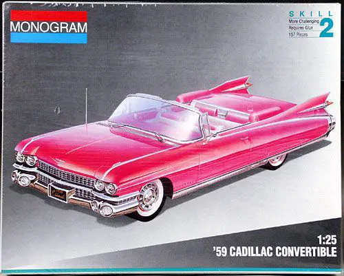 Revell Monogram 1959 Cadillac Eldorado Convertible Spotlight Hobbies