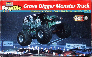 Revell/Monogram "Grave Digger" Monster Truck - Snaps Together
