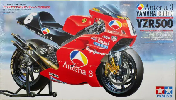 Antena3 YAMAHAD’ANTIN YZR500 Antena 3 Yamaha D'Antin Yzr500 '02 / Tamiya USA