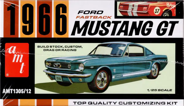 AMT 1966 Ford Mustang GT Fastback - Spotlight Hobbies