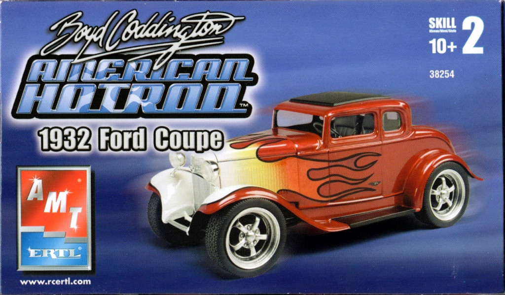 AMT (MPC) 1932 Ford 5-Window Coupe "Boyd Coddington" American Hot Rod - Spotlight Hobbies