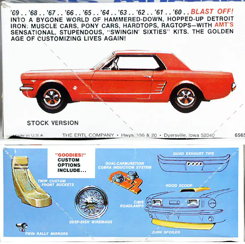 AMT 1966 Ford Mustang Hardtop 