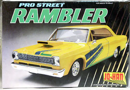 Jo-Han 1966 AMC Rambler Hardtop Pro Street - Spotlight Hobbies