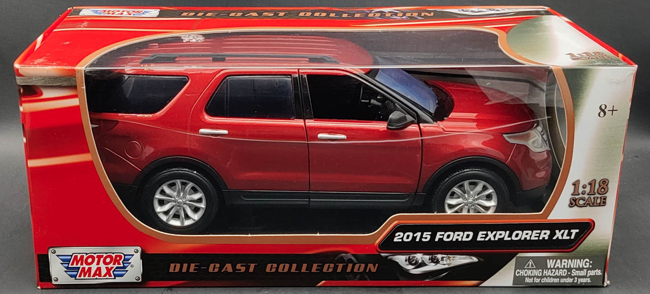 Motor Max 2015 Ford Explorer XLT 1 18 Scale Spotlight Hobbies